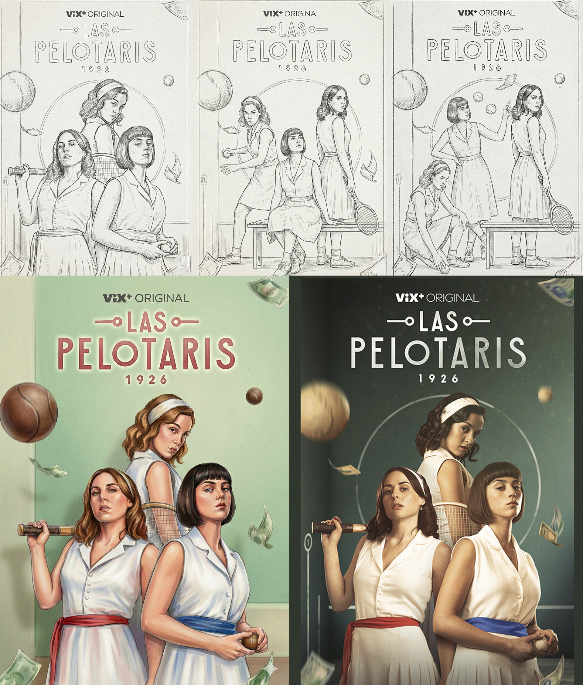 3 Pinches Momias — Art Treatment Process